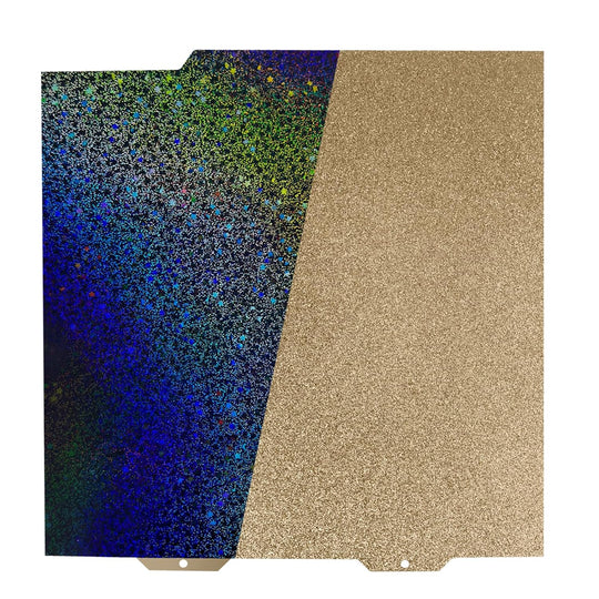 IdeaFormer Rainbow Starry PEY+Textured PEI Spring Steel Build Plate, 184×184mm for Bambu Lab A1 MIni