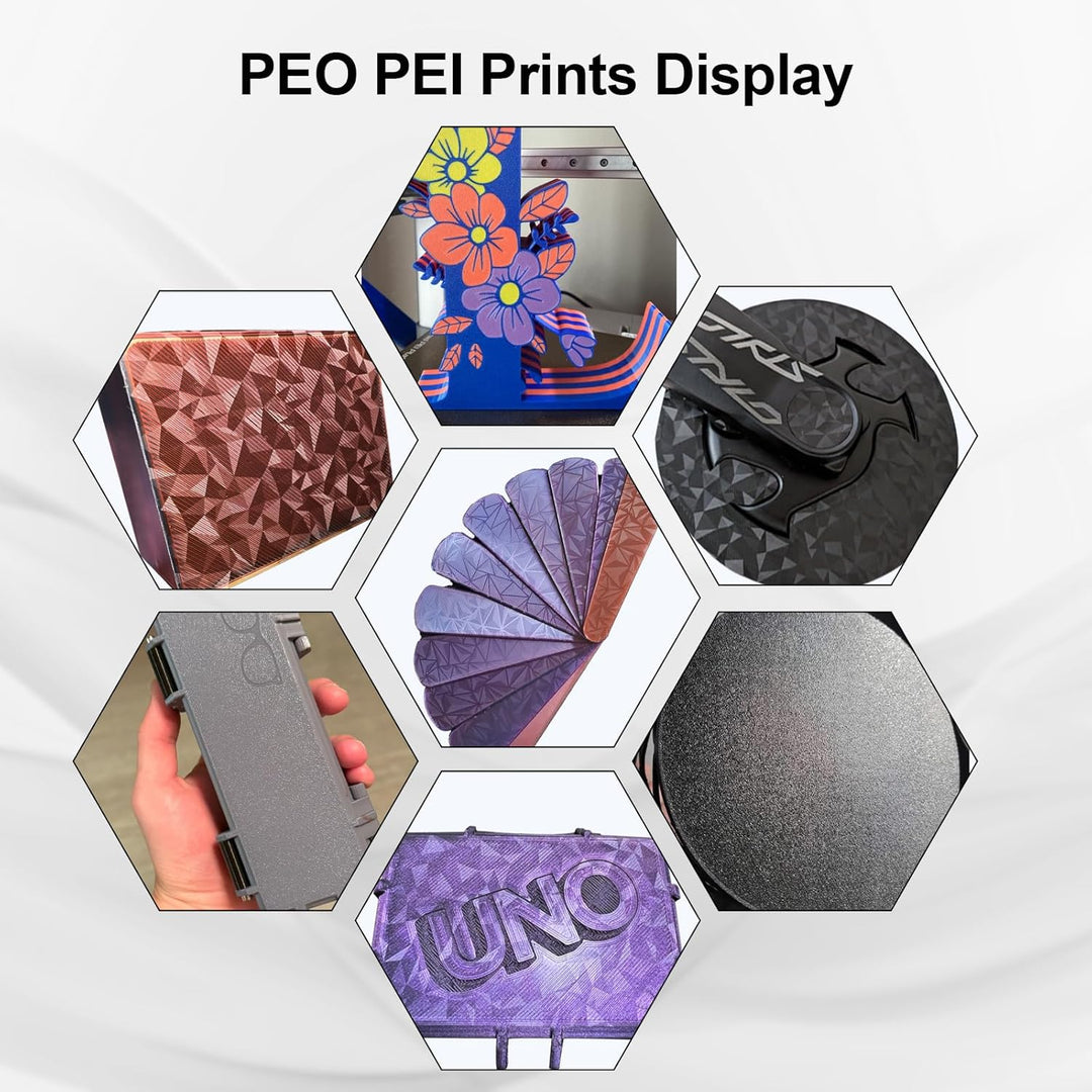 IdeaFormer PEO PEI Printplaat 310x315 Mm – Dubbelzijdig Textured Bed Voor Creality K1 Max & Ender 3 V3 Plus – Magnetisch 3D-printerplatform