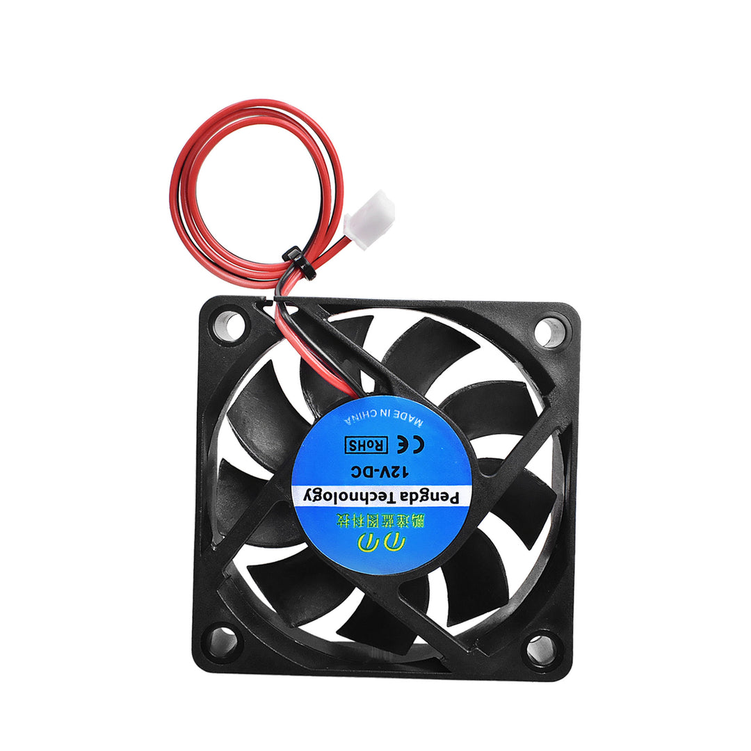 IdeaFormer 2Pcs 6015 12V&24V Cooling Turbo Fan Brushless 3D Printer Parts 2Pin For Extruder DC Cooler Blower Plastic Fans