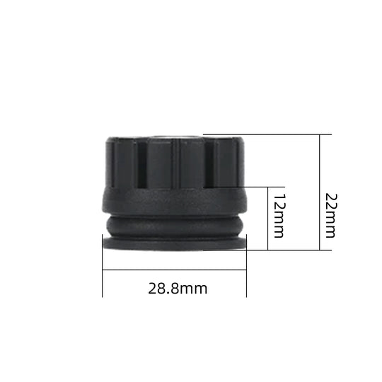 IdeaFormer 4PCS Shock-absorbing Foot Pads For Bambu Lab X2D P2S P1 X1 Series 3D Printer
