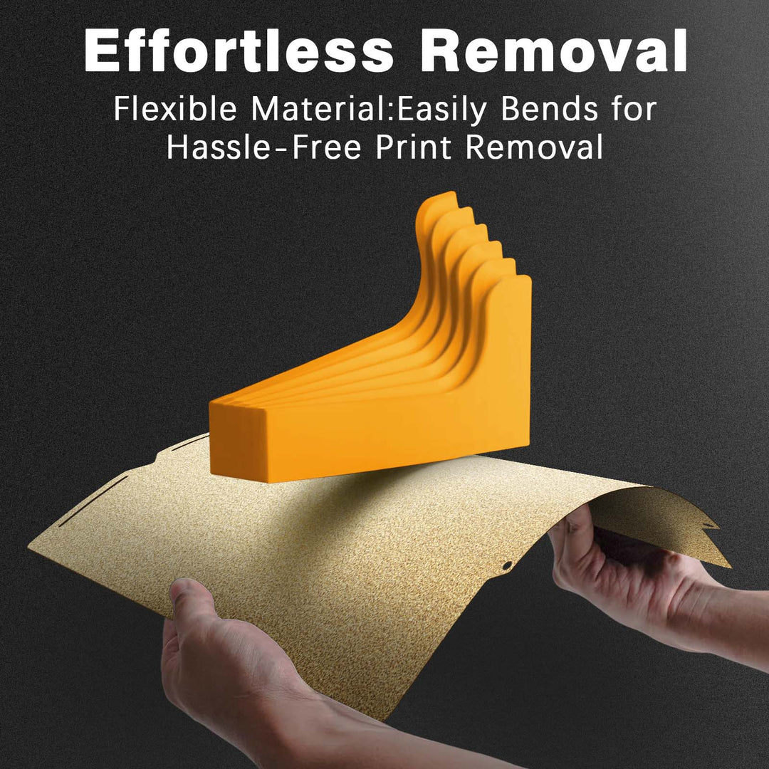 IdeaFormer 両面ゴールドテクスチャPEIスプリングスチールビルドプレート、276×293mm、Snapmaker U1 3Dプリンター用、プリントサイズ270×270mm