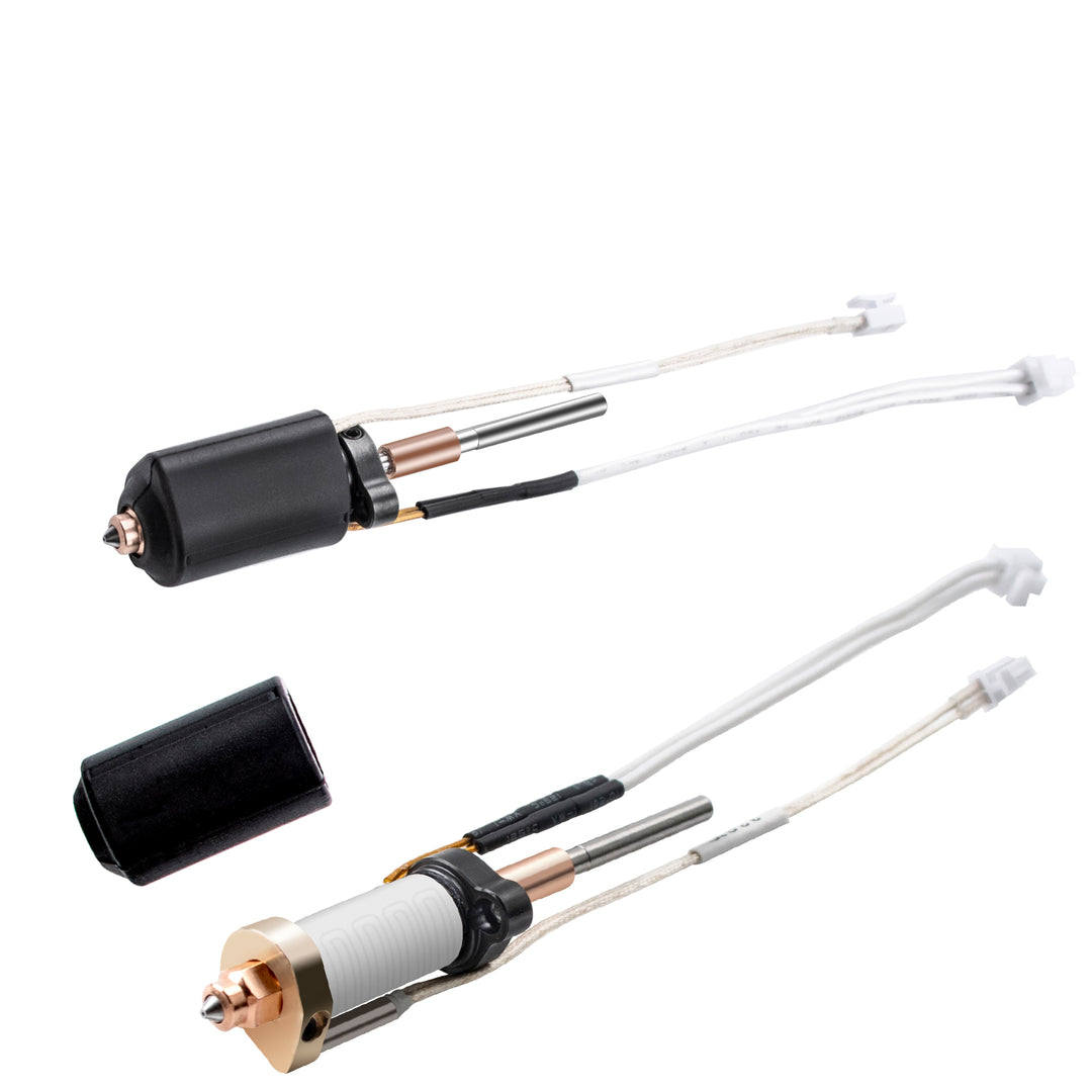 Upgrade Ceramic Hotend for  Creality Hi/Hi Combo, Extruder Printer Head Kit with 0.4mm High Flow Bimetallic Nozzle, Heated Ceramic Ring, Titanium Alloy Throat for Creality Hi/Hi Combo 3D printer