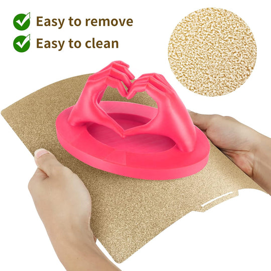 IdeaFormer Double Sided Textured Gold PEI  Spring Steel Build Plate, 257×257mm for Bambu Lab X1 X1C X1E P1P P1S A1