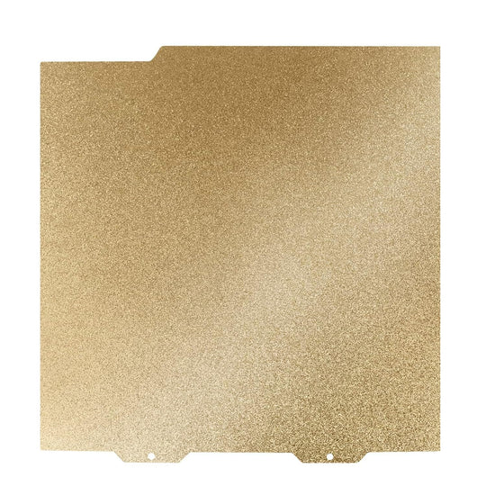 IdeaFormer Double Sided Textured Gold PEI Spring Steel Build Plate, 184×184mm for Bambu Lab A1 MIni