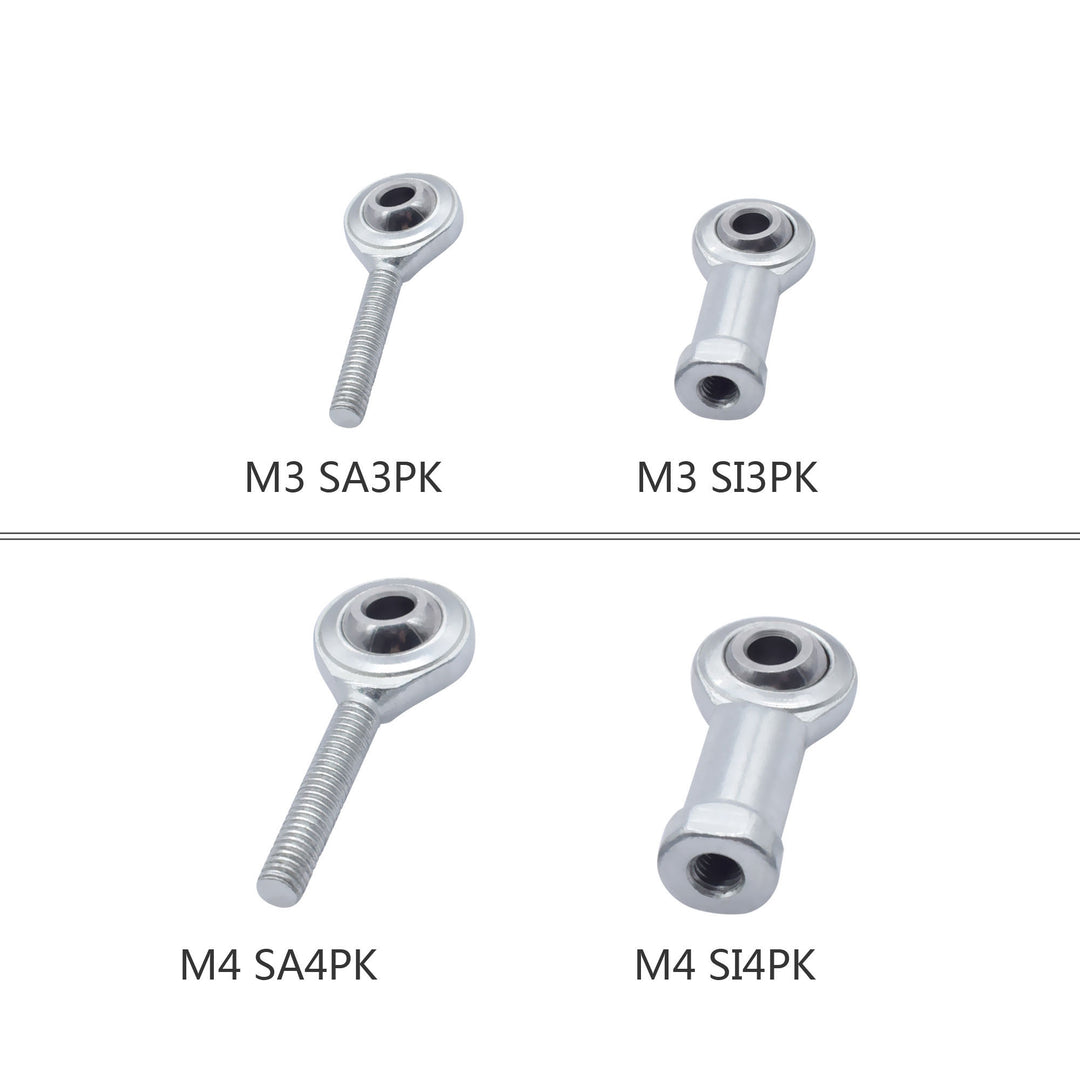 Delta Kossel SI4TK SA4PK SI3TK SA3PK M3/M4 thread Rod End Joint Fisheye Bearing