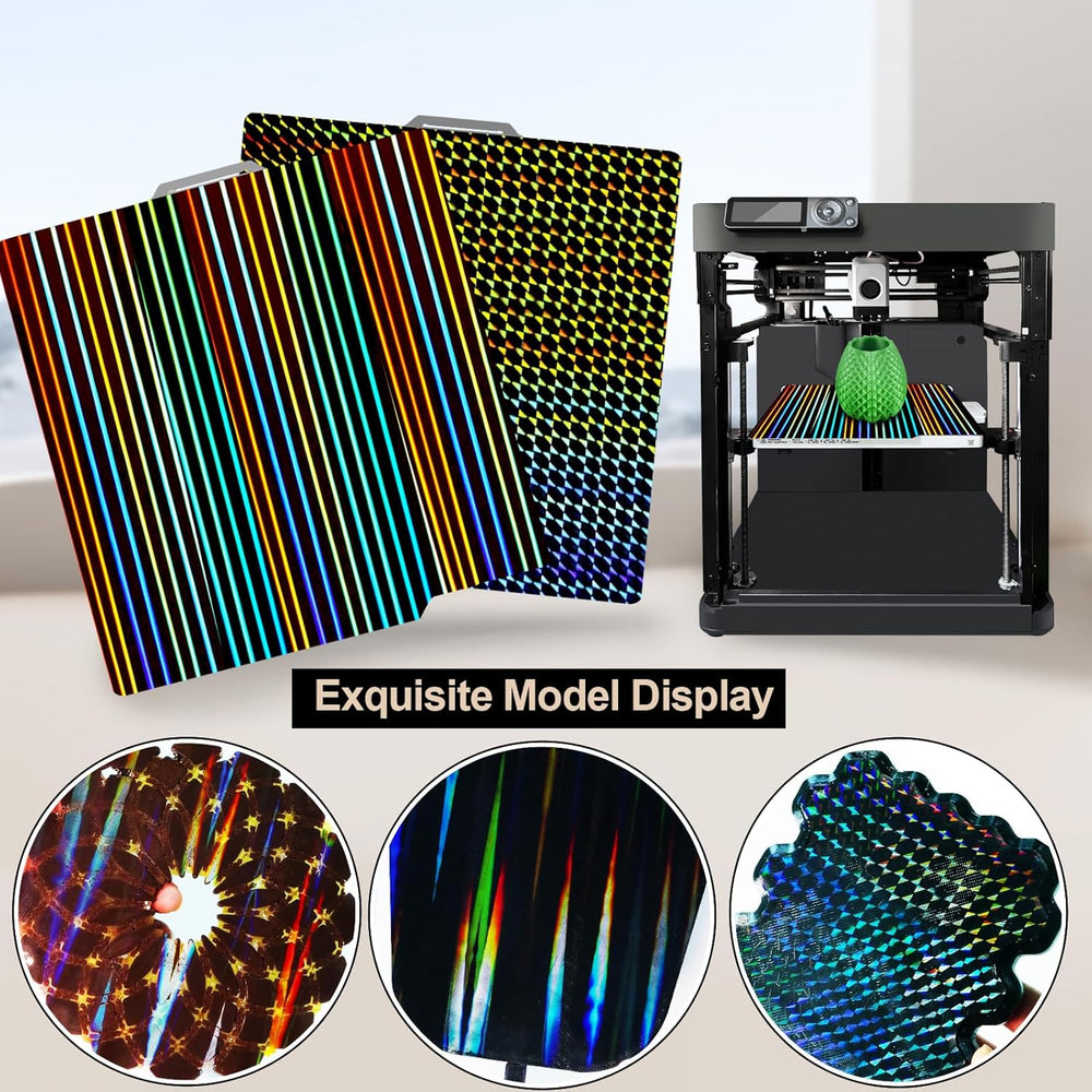 IdeaFormer Light Beam+Phantom H1H  Spring Steel Build Plate, 257×257mm for Bambu Lab X1 X1C X1E P1P P1S A1