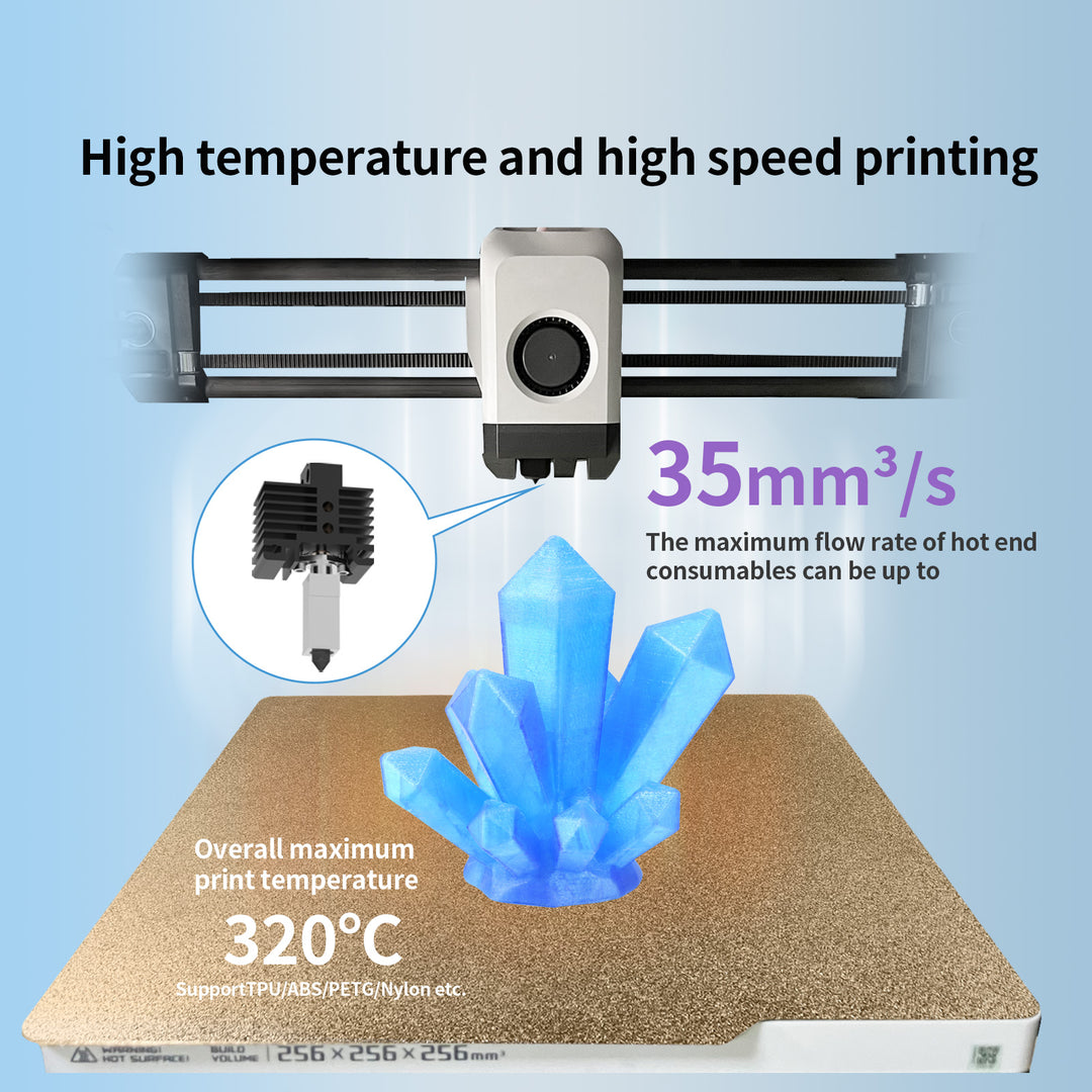 Upgrade V2.0 Hotend For Bambu Lab x1 Bi Metal Throat CHT Nozzle Hardened Steel 500°C For Bambu Bamboo Carbon X1 P1P Hotend Kit