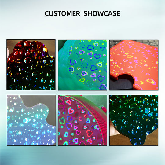 IdeaFormer Smooth Sweetheart+Waterdrop PEH Spring Steel Build Plate,  260×271mm for Elegoo Centauri Carbon