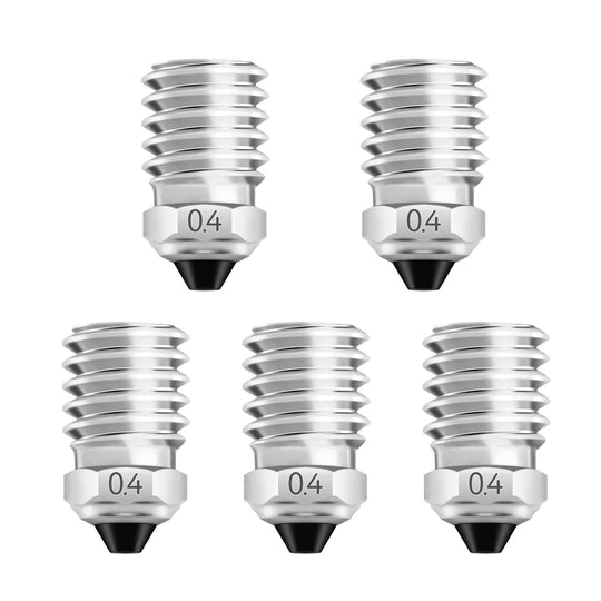 IdeaFormer Duplex Metal Printing Head Nozzle for Bambu Lab X1/X1C/X1E/P1P/P1S Printer, Copper Alloy+Hardened Steel Nozzle for Bambu Lab X1/P1 Series Printer