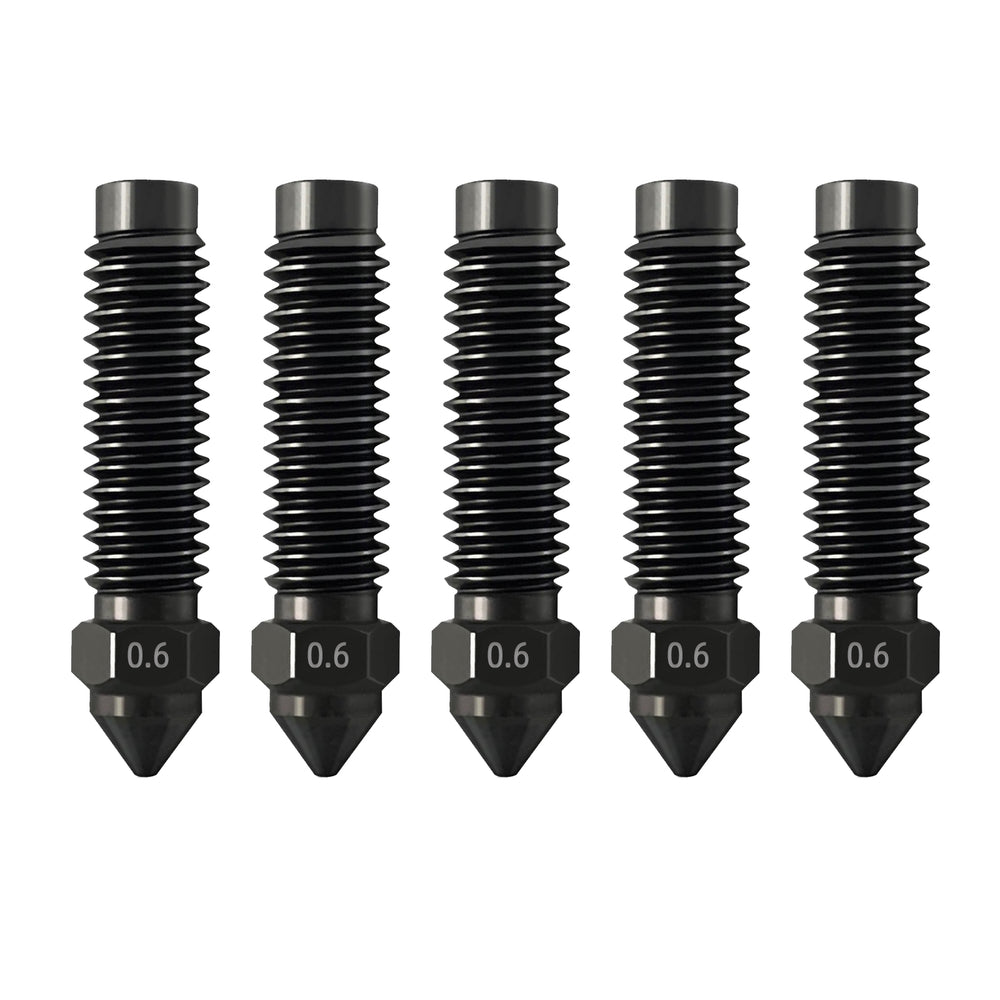 IdeaFormer 5Pcs Hardened Steel Nozzles for Elegoo Centauri Carbon 3D Printer