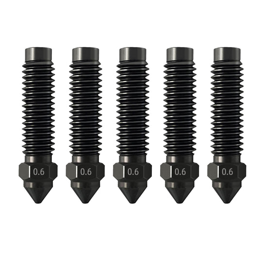 IdeaFormer 5Pcs Hardened Steel Nozzles for Elegoo Centauri Carbon 3D Printer