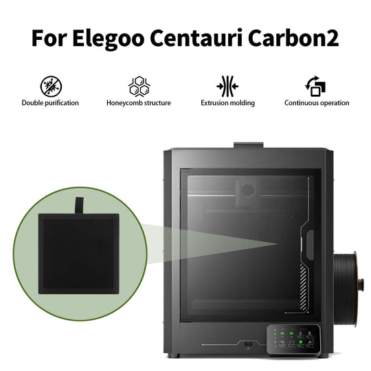 IdeaFormer Active Carbon Filter Blocks Air Purifier For Elegoo Centauri Carbon