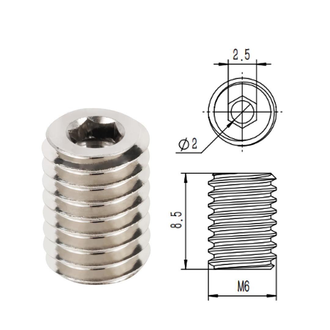 3D printer accessories E3D volcano extrusion head heating block V6CHT nozzle copper transition block