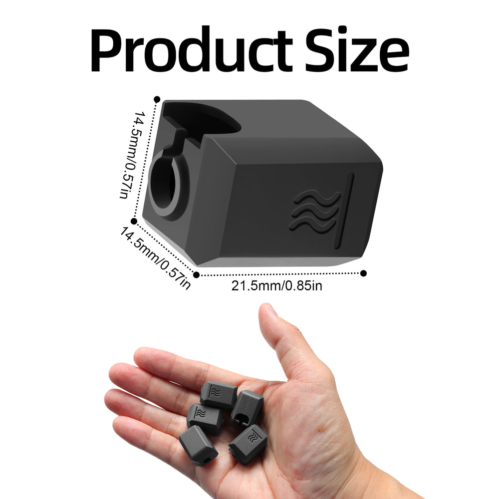 IdeaFormer 5pcs Nozzle Silicone Socks, For Snapmaker U1 Hotend Nozzle