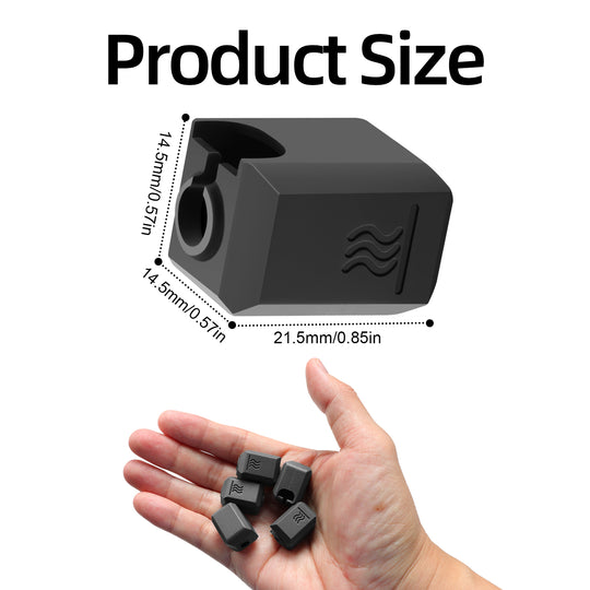 IdeaFormer 5pcs Nozzle Silicone Socks, For Snapmaker U1 Hotend Nozzle