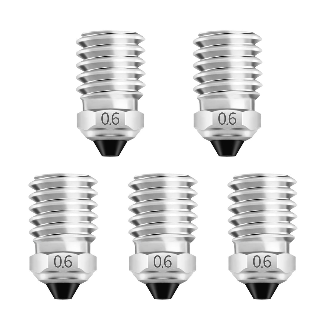 IdeaFormer Duplex Metal Printing Head Nozzle for Bambu Lab X1/X1C/X1E/P1P/P1S Printer, Copper Alloy+Hardened Steel Nozzle for Bambu Lab X1/P1 Series Printer