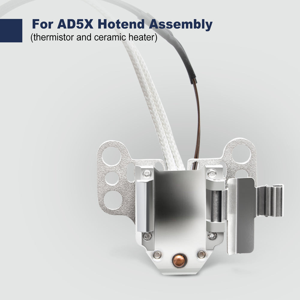 IdeaFormer-3D Hotend Heating Assembly Kit Includes Heating Wire, thermistor Temperature Sensor Element for Flashforge AD5X