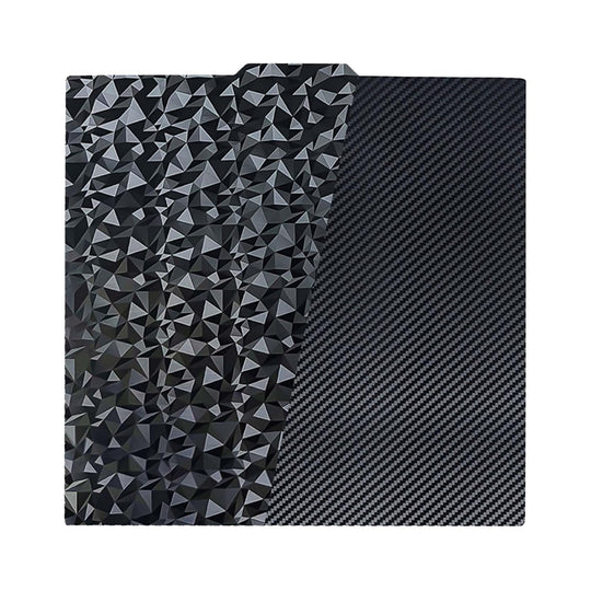 IdeaFormer Diamond PEO+Carbon Fiber PET Spring Steel Build Plate, 235x235mm for Ender 3/Ender 3 V2/Ender 3 Pro/Neo/for Elegoo Neptune 3/Neptune 4 Pro