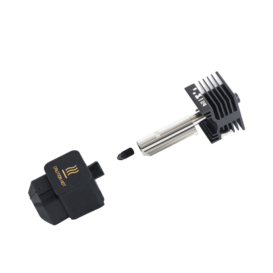 Ideaformer 2pcs Hotend for BAMBU LAB H2D Print Head Upgrade High-Temperature 0.4mm/0.6mm/0.8mm Hardened Steel Nozzle Hot End Kit Extruder Replacement for Bambu Lab 3D Printer