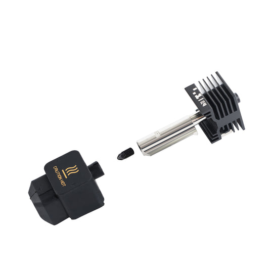 Ideaformer 2pcs Hotend for BAMBU LAB H2D Print Head Upgrade High-Temperature 0.4mm/0.6mm/0.8mm Hardened Steel Nozzle Hot End Kit Extruder Replacement for Bambu Lab 3D Printer