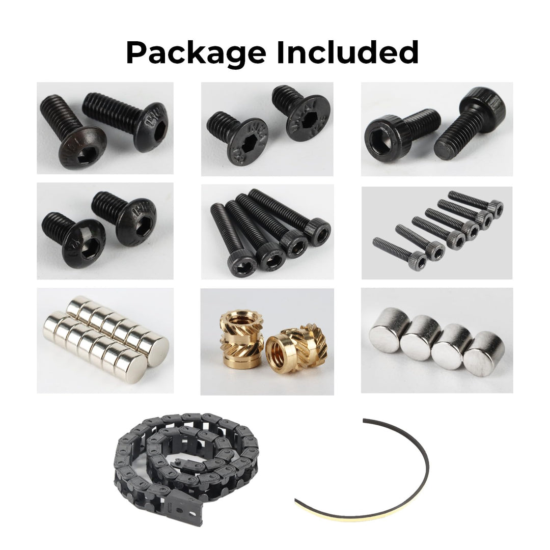 (New released) IdeaFormer Printer Enclosure Kit Transparent Panel High Temperature Resistance for Bambu Lab P1P