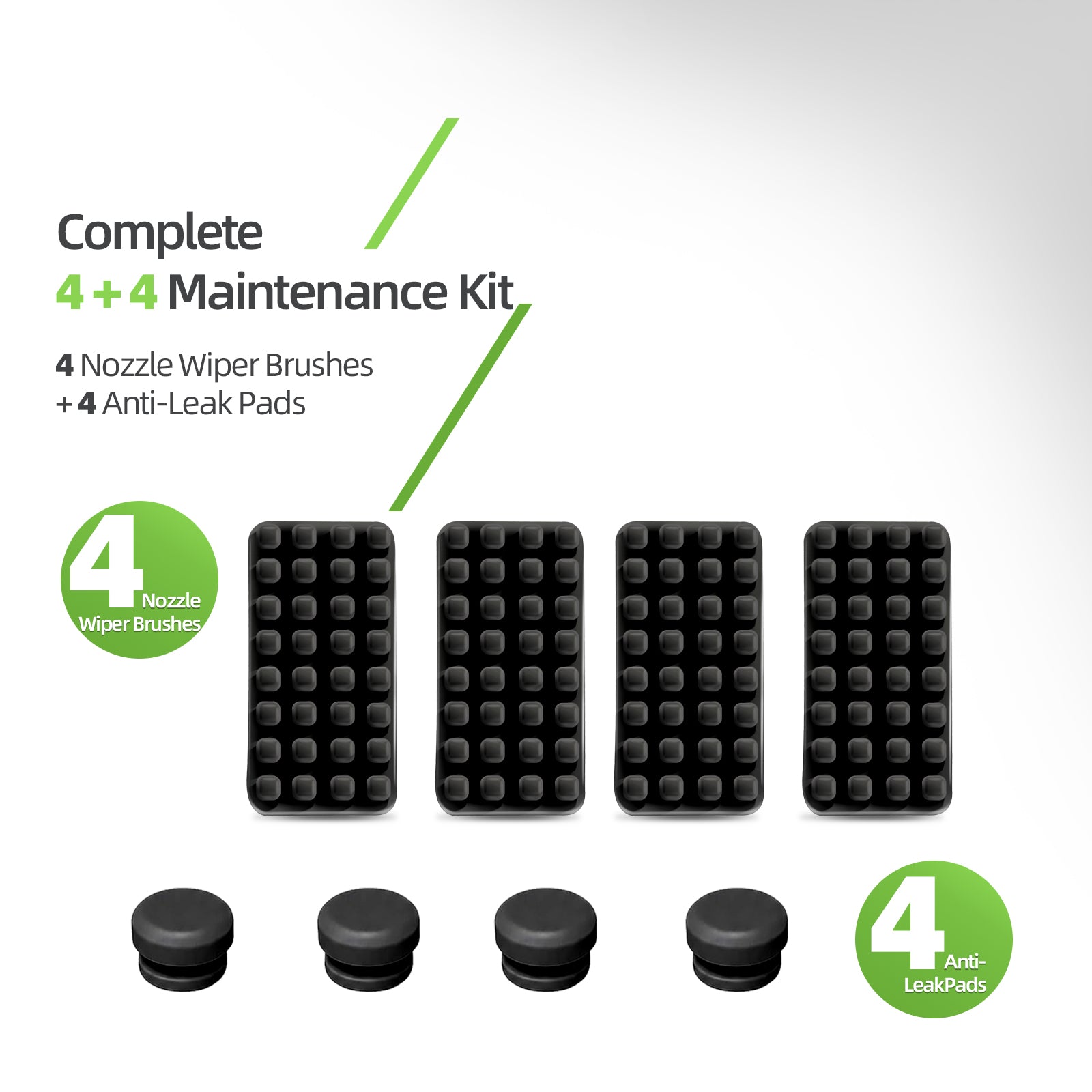 IdeaFormer Nozzle Cleaning Brush & Nozzle overflow pad set for Snapmaker U1