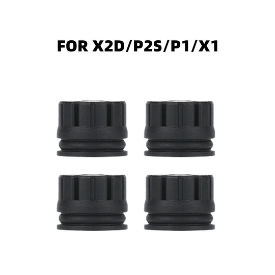 IdeaFormer 4PCS Shock-absorbing Foot Pads For Bambu Lab X2D P2S P1 X1 Series 3D Printer
