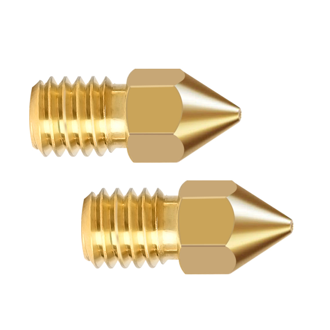 IdeaFormer 10Pcs 0.4mm 0.6mm 0.8mm 1.0mm Brass Nozzles for Conveyor Belt 3D Pritner IR3 V2
