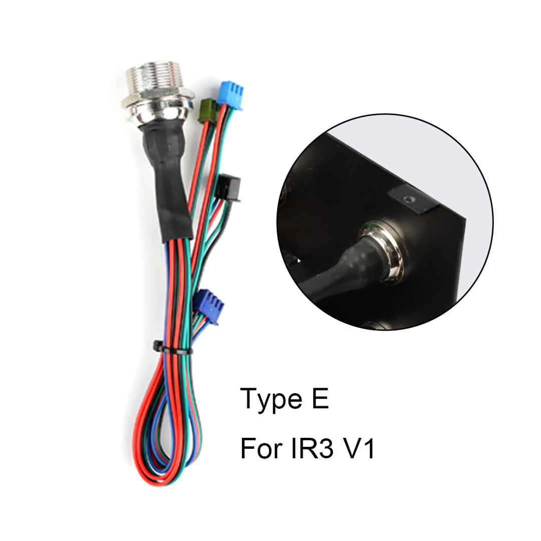 IdeaFormer IR3&IR3 V1 printer Type B Cable Blue Cable 14pin and Type C Cable Red Connector 12pin,Type A/Type D/Type E/Type F/Type G/Type H