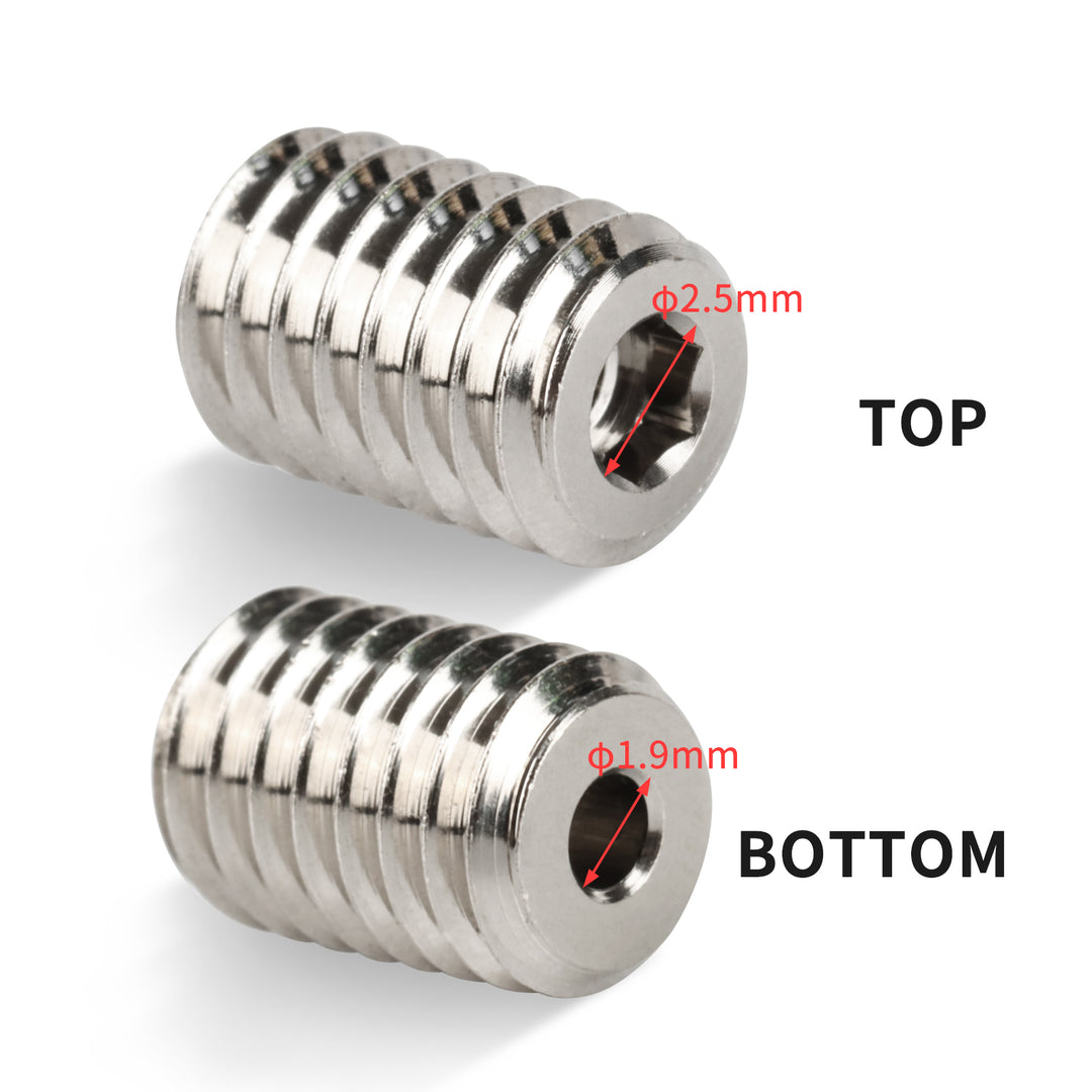 3D printer accessories E3D volcano extrusion head heating block V6CHT nozzle copper transition block