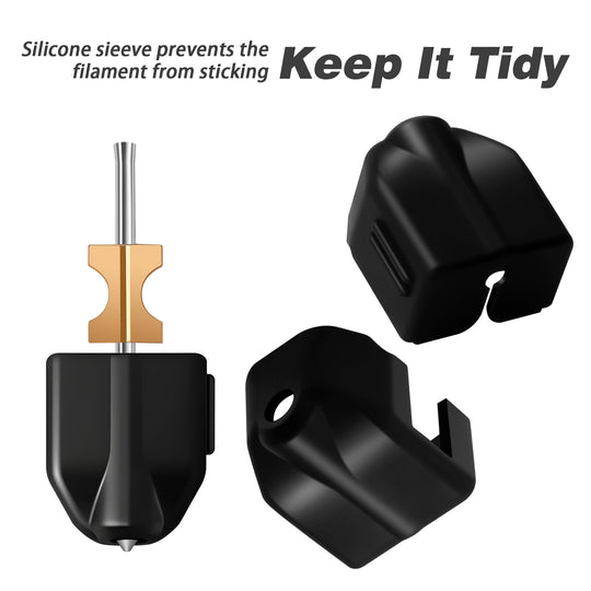 IdeaFormer 3Dプリンターノズルシリコンスリーブ 5個入り Flashforge AD5X用