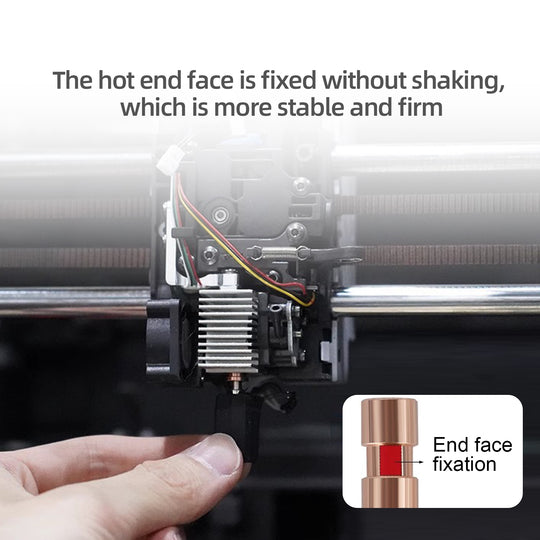 Upgrade Ceramic Hotend for  Anycubic S1/S1C,  Extruder Print Head Kit with Heater Block， Heating Cartridge Thermistor，0.4mm Hardened Steel Nozzle for Anycubic S1/S1C 3D Printer