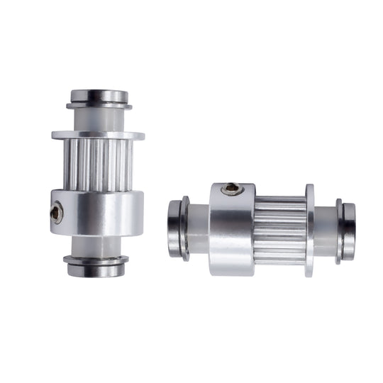 IdeaFormer 2Pcs MK7 MK8 Timing Pulley Aluminum 16 Tooth For 3D Printer Parts MK Extruder Replicator left Y-axis Synchronous Wheel kit