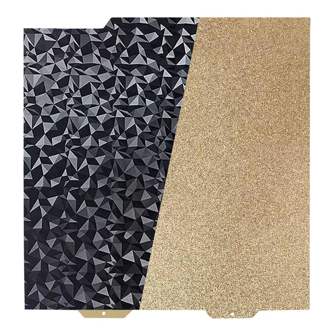 IdeaFormer Diamond PEO+Textured Gold PEI Spring Steel Build Plate, 184×184mm for Bambu Lab A1 MIni