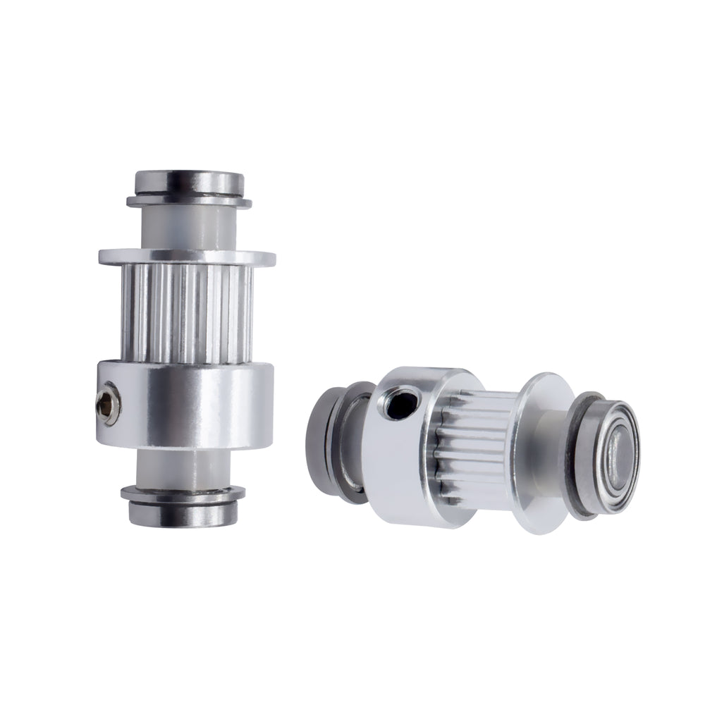 IdeaFormer 2Pcs MK7 MK8 Timing Pulley Aluminum 16 Tooth For 3D Printer Parts MK Extruder Replicator left Y-axis Synchronous Wheel kit