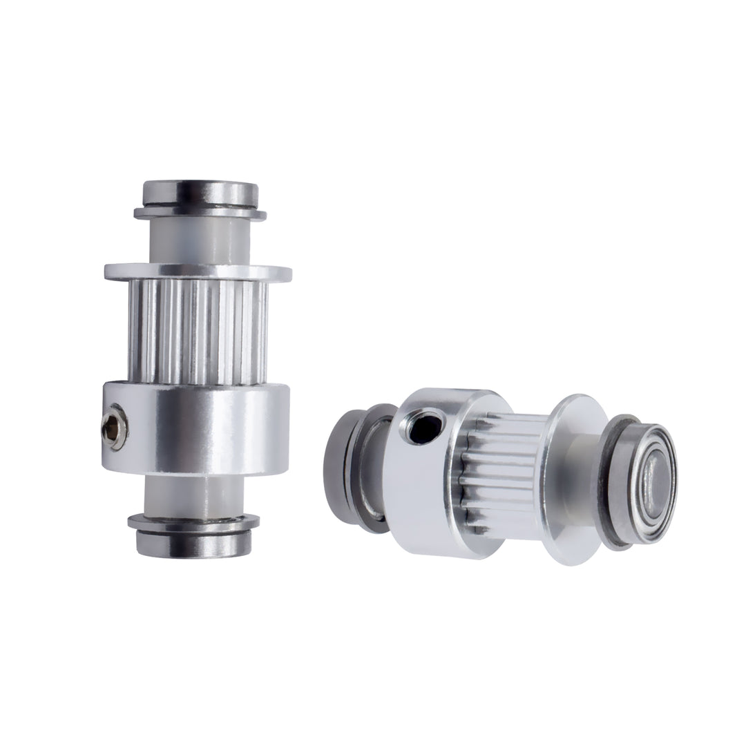 IdeaFormer 2Pcs MK7 MK8 Timing Pulley Aluminum 16 Tooth For 3D Printer Parts MK Extruder Replicator left Y-axis Synchronous Wheel kit