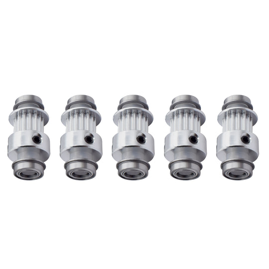 IdeaFormer 2Pcs MK7 MK8 Timing Pulley Aluminum 16 Tooth For 3D Printer Parts MK Extruder Replicator left Y-axis Synchronous Wheel kit