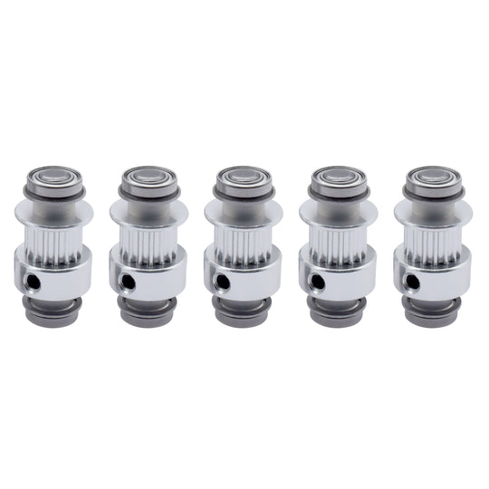 IdeaFormer 2Pcs MK7 MK8 Timing Pulley Aluminum 16 Tooth For 3D Printer Parts MK Extruder Replicator left Y-axis Synchronous Wheel kit