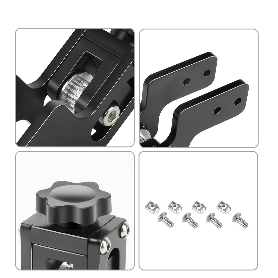 Upgrade 2040 Aluminum Profile Y-axis Timing Belt Stretch Straighten Tensioner Fit for 3D Printer Ender-3