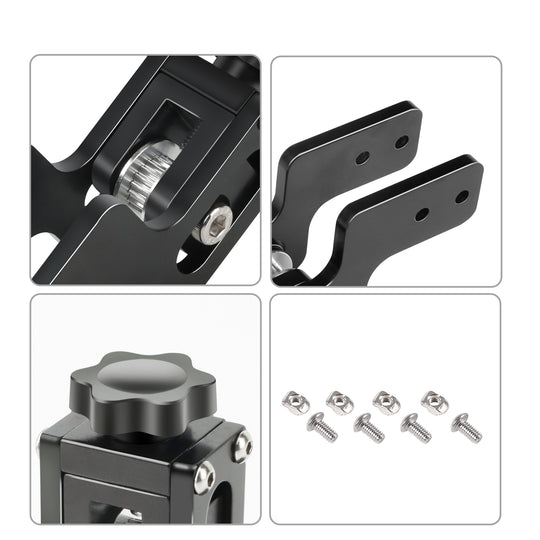 Upgrade 2040 Aluminum Profile Y-axis Timing Belt Stretch Straighten Tensioner Fit for 3D Printer Ender-3