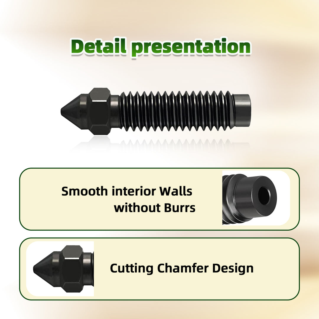 IdeaFormer 5Pcs Hardened Steel Nozzles for Elegoo Centauri Carbon 3D Printer