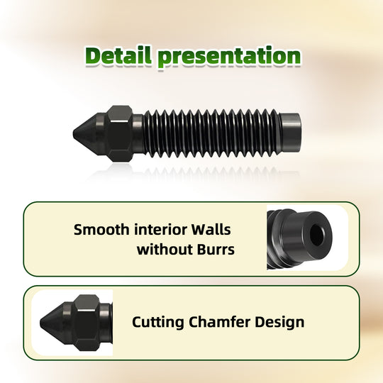 IdeaFormer 5Pcs Hardened Steel Nozzles for Elegoo Centauri Carbon 3D Printer