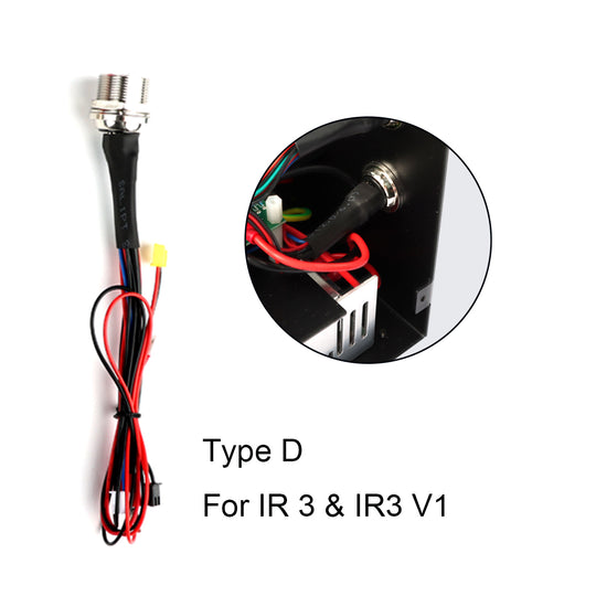 IdeaFormer IR3&IR3 V1 printer Type B Cable Blue Cable 14pin and Type C Cable Red Connector 12pin,Type A/Type D/Type E/Type F/Type G/Type H