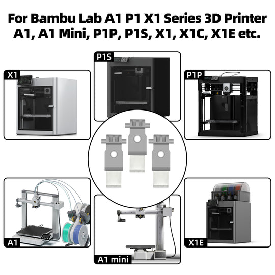 IdeaFormer 6PCS Tool Cutter Blades for Bambu Lab A1 P1 P2 X1 Series 3D Printer A1, A1 Mini, P1P, P1S, P2S, X1,X1C, X1E,etc.