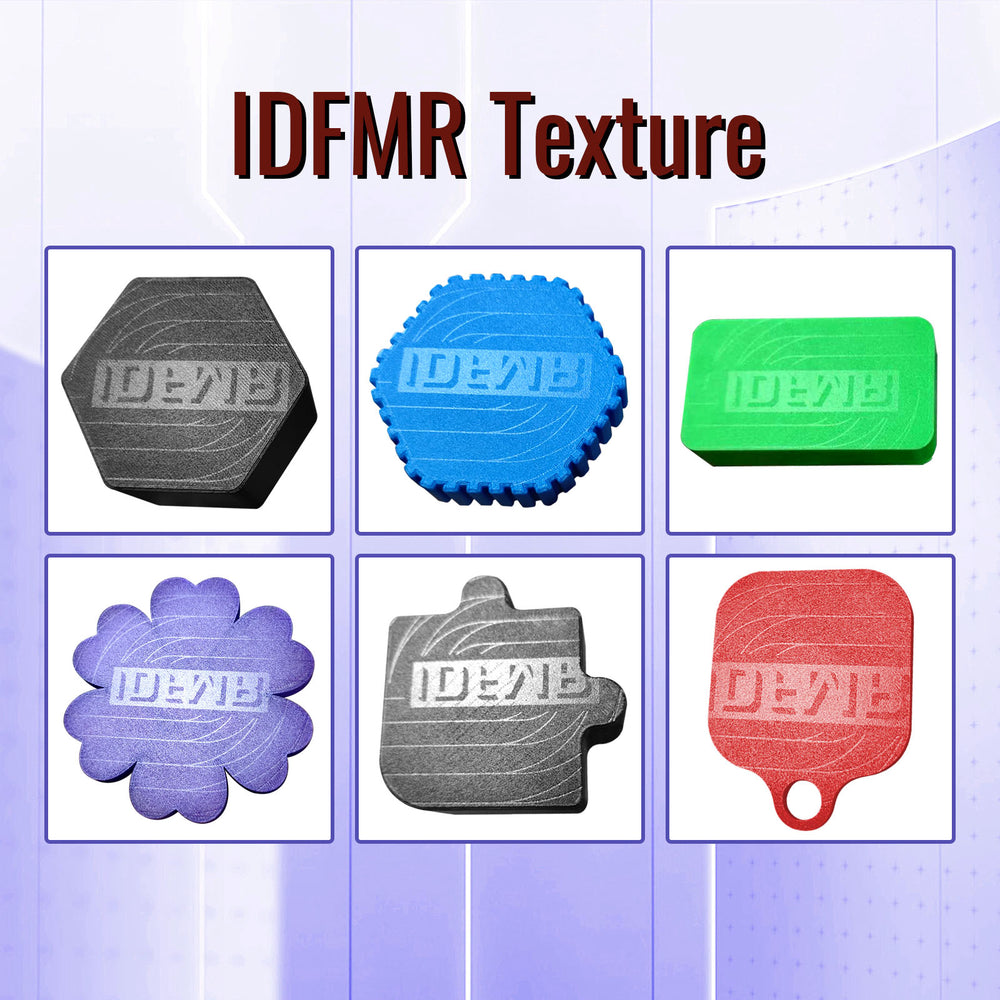 IdeaFormer Purple Textured PEI Low-Temperature Build Plate, 258*258mm for Bambu Lab P1P/P1S/X1C/X1/X1E/A1