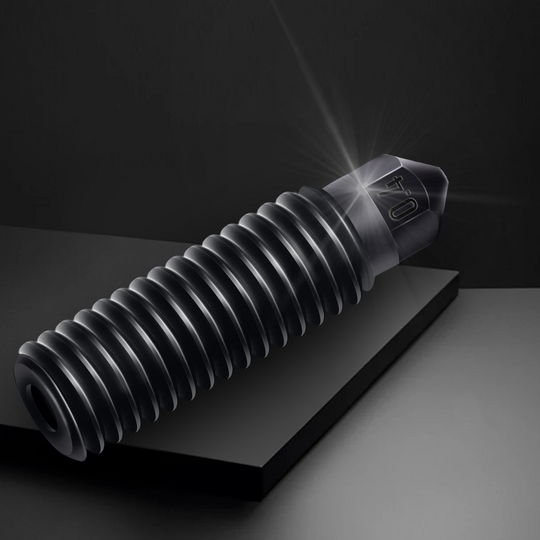 IdeaFormer 4 pcs Sidewinder X3 X4 Plus/Pro Hardened Steel Nozzles, Upgrade 3D Pritner 0.4mm Sidewinder X3 Nozzle 3D Printer Replacements Parts for Sidewinder X3 X4 Pro/Plus/X4 Plus S1