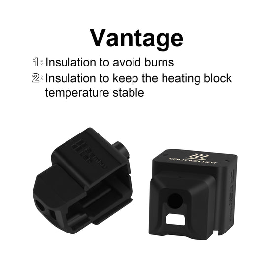 IdeaFormer 4 PCS Print Head Silicone Sleeve, Cover to Protect and Thermal Insulation for Bambu Lab H2D Printer