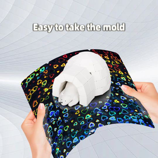 IdeaFormer Sweet Heart PEH + Waterdrop PEH Spring Steel Build Plate, 264×276mm for Anycubic Kobra S1/S1C