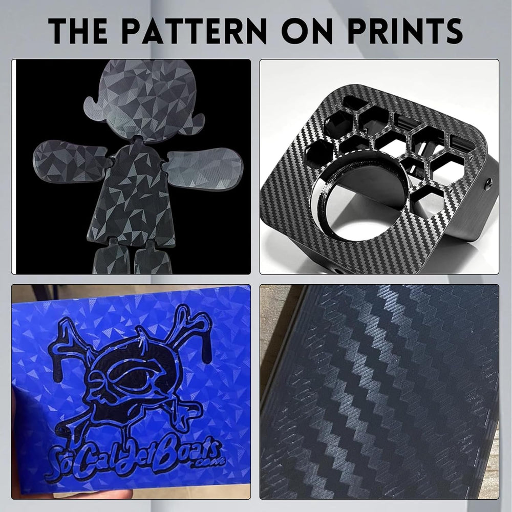 IdeaFormer Diamond PEO+Carbon Fiber PET Spring Steel Build Plate, 250x250mm for AnkerMake M5 for QIDI Q1 Pro