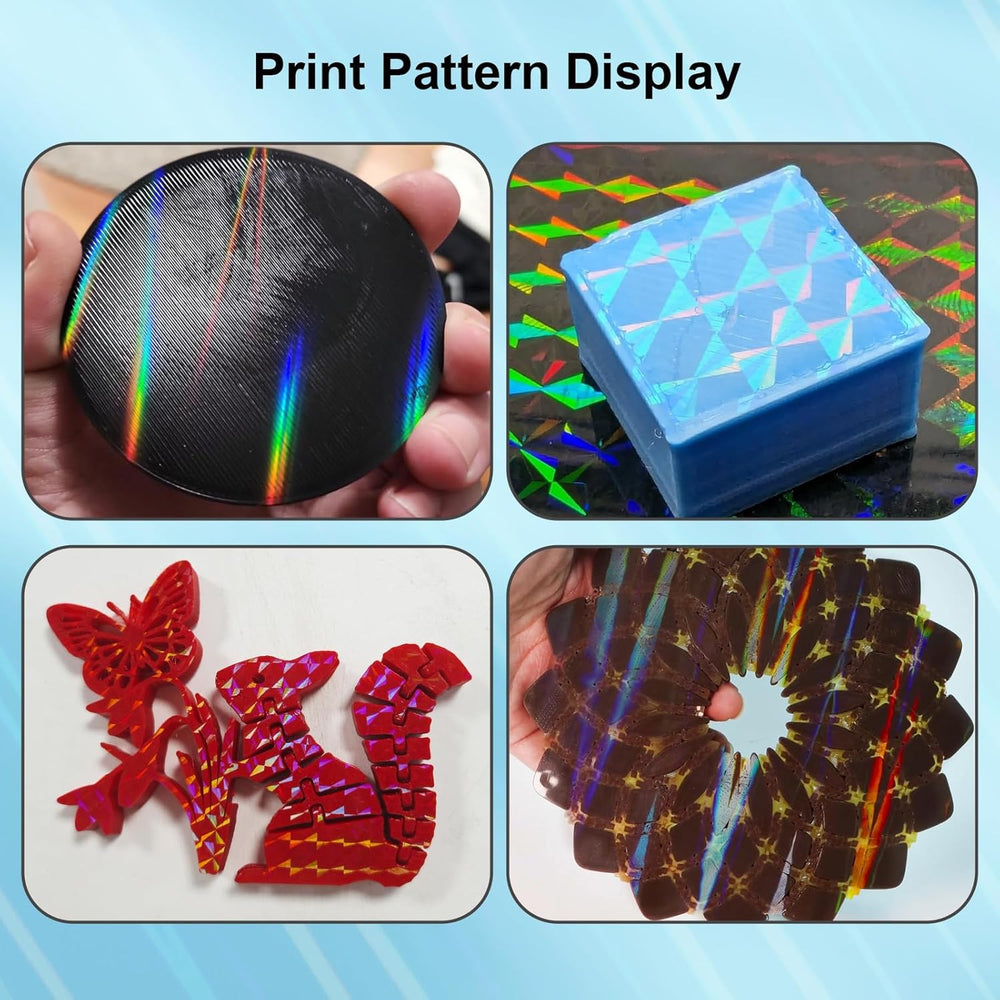 IdeaFormer Light Beam+Phantom H1H Spring Steel Build Plate, 235x235mm for Flashforge Adventurer 5M/5M Pro/AD5X